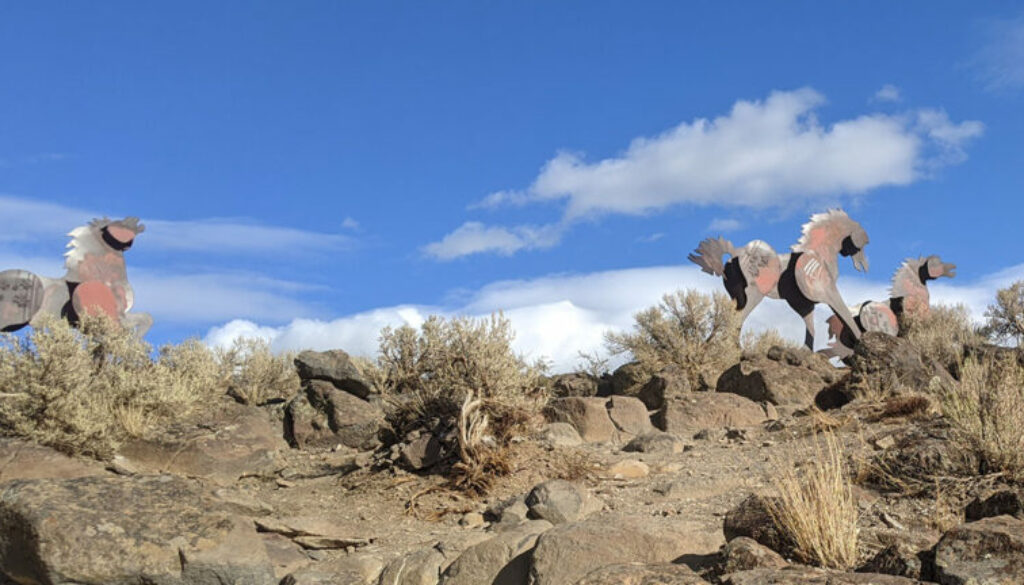 Visit the Wild Horse Monument near Vantage Washington