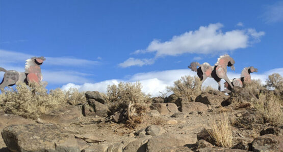 Visit the Wild Horse Monument near Vantage Washington