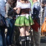 Runner in costume after the Fremont Oktoberfest 5k run