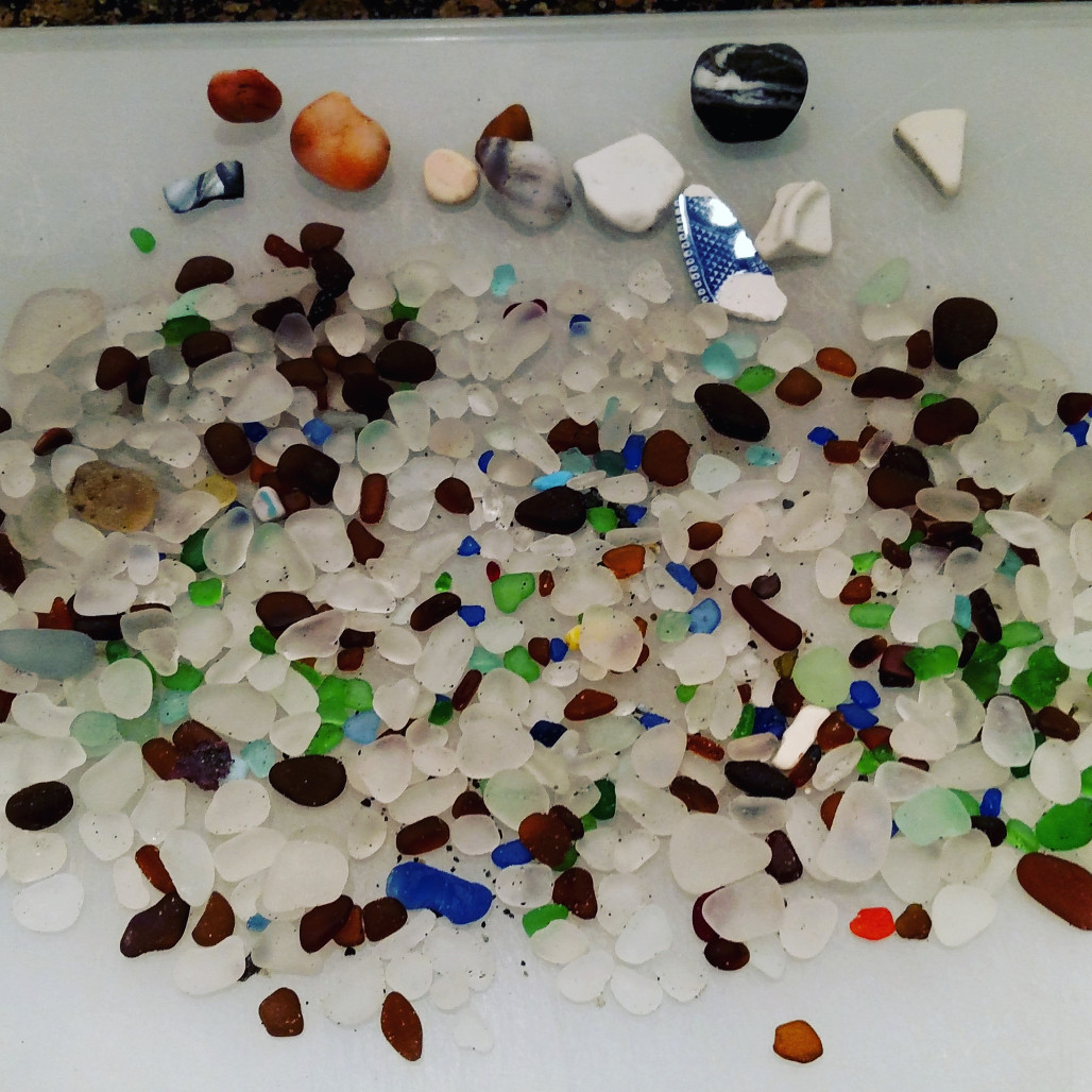 Hunting Sea Glass At Glass Beach Port Townsend Wa 10