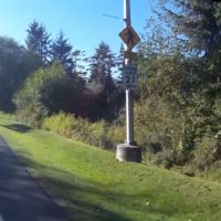 21 MPH sign at the Quinault casino