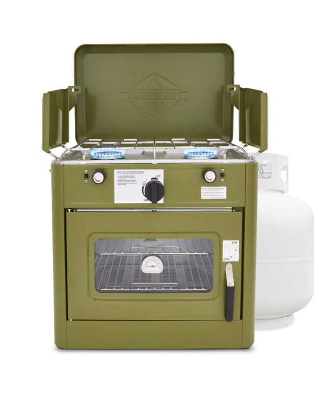 combo camp stove and oven