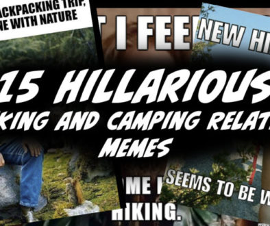 15 Funny hiking and camping memes