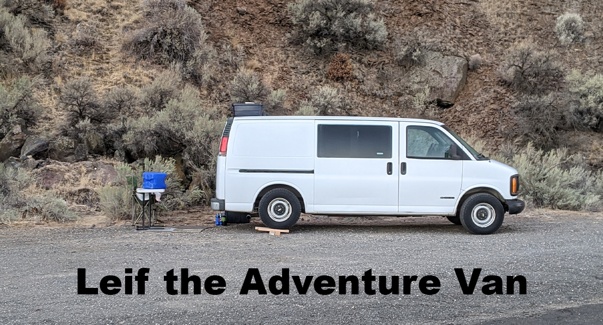 Leif the adventure van cover Leif the adventure van