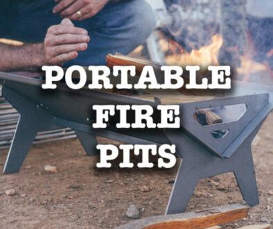 van life portable fire pits
