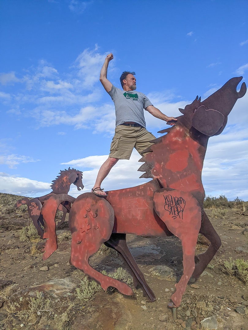 The Wild Horse Monument of Washington State 10 Toes Travels