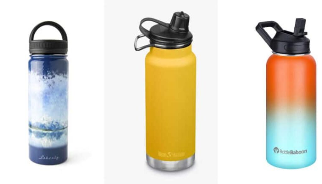 Alternatives to HydroFlask stainless steel insulated water bottles