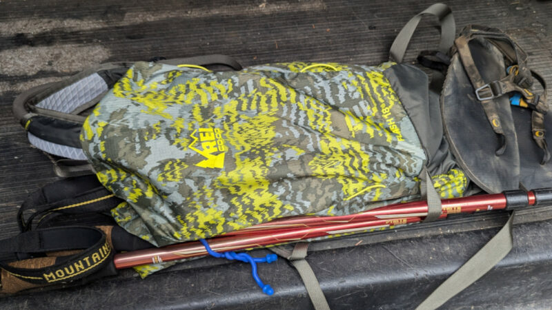 My basic pack for short hikes