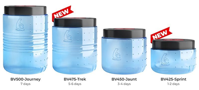 BearVault bear resistant canister collection