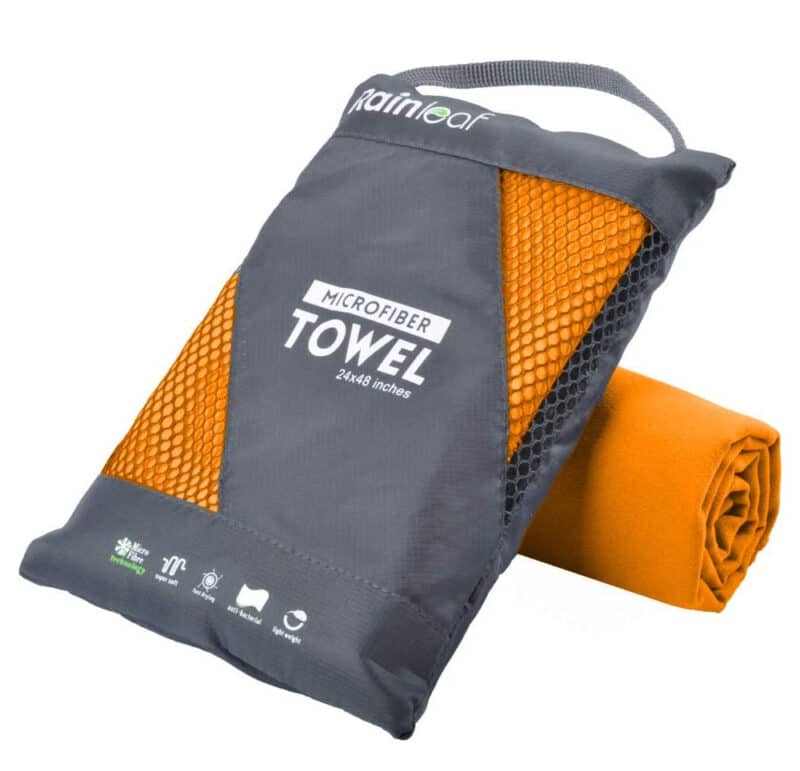 backpacking accessory - a camping towel