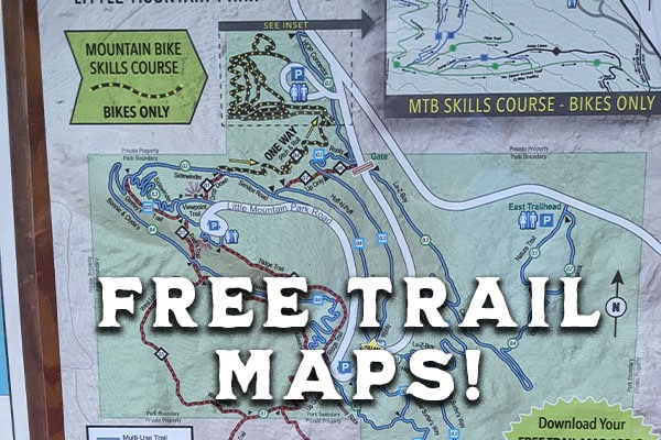 Free little mountain park trail maps