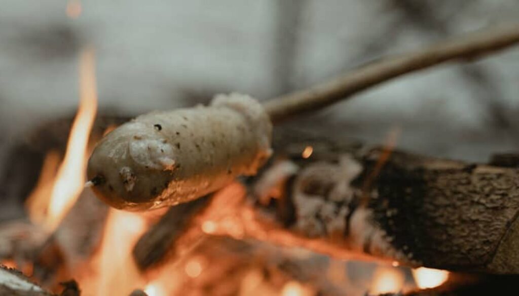 tips on roasting hot dogs over a campfire