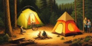 camping scene