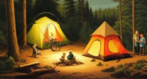 camping scene