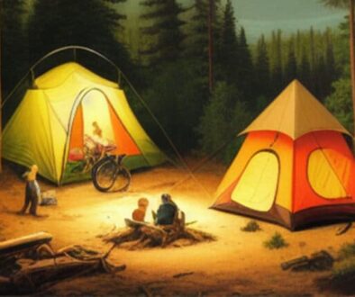 camping scene