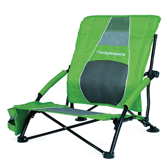 STRONGBACK Low Gravity Beach Chair