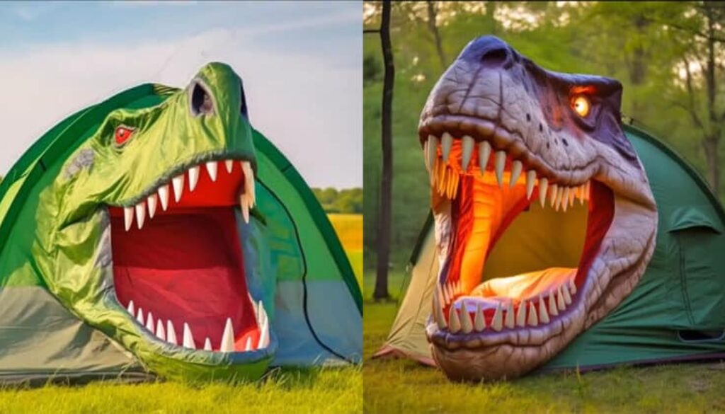 dinosaur kids tents
