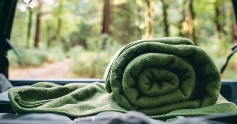 wool blankets for car camping