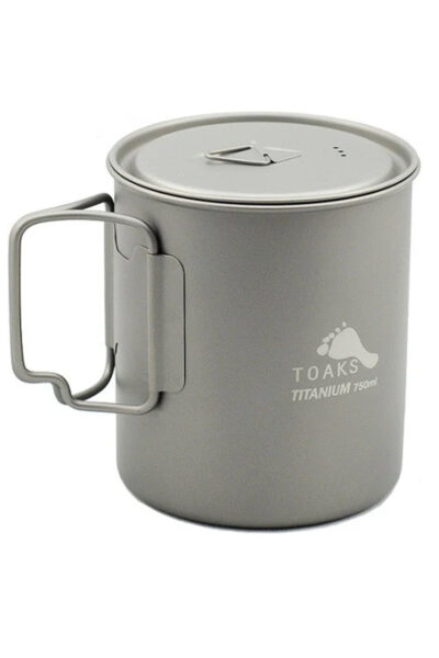 toaks titanium cookpot for backpackers