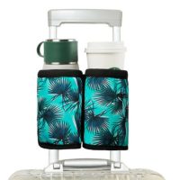 luggage cup holder for easier travel
