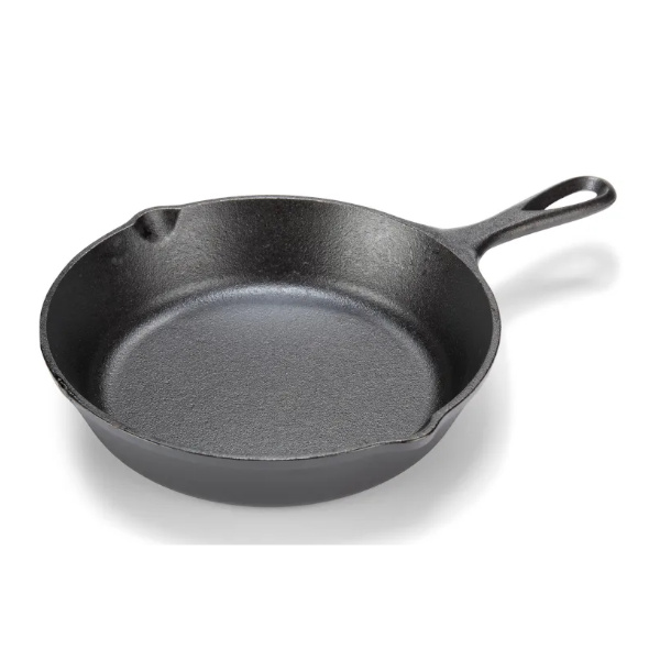 8" cast iron fry pan