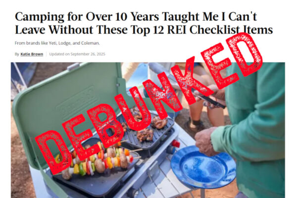 REI CHECKLIST ITEMS