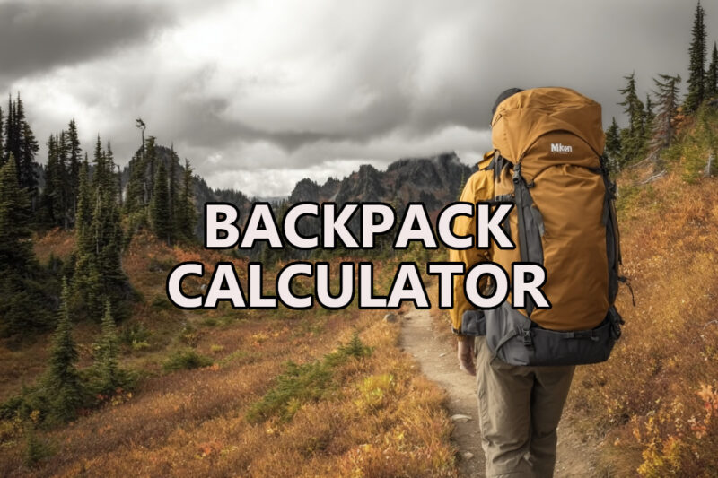Backpack Calculator