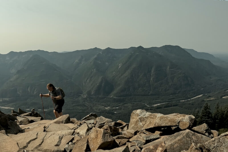 The view from mailbox peak
