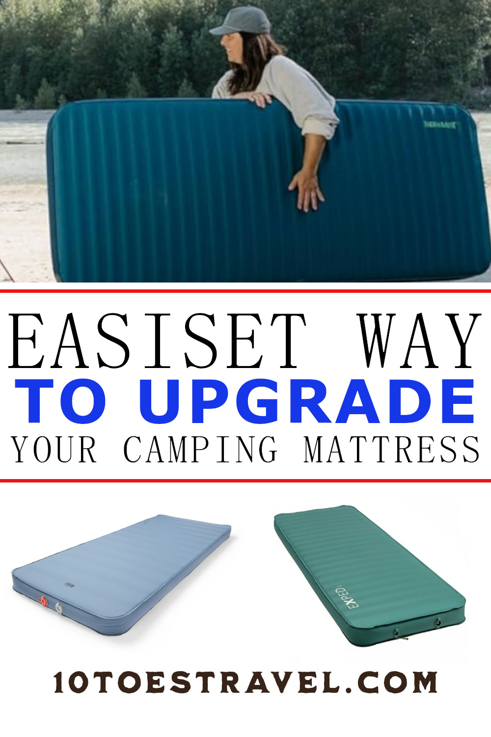 Camping mattress upgrades