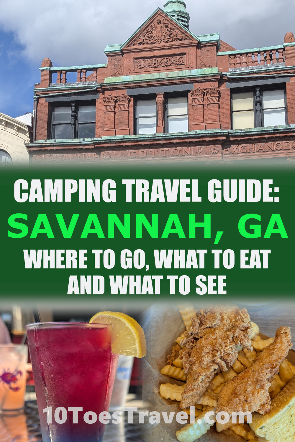 Savanah, GA travel guide Pin
