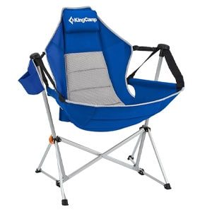 Hammock style reclining camping chair